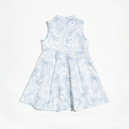 Delaney Dragon Sleeveless Cheongsam for girls