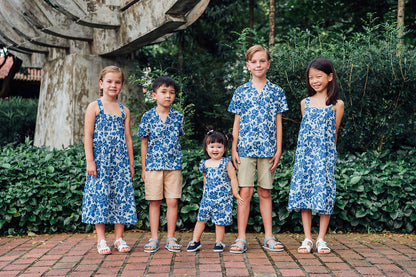 Elias Cuban Collar Shirt for Boy