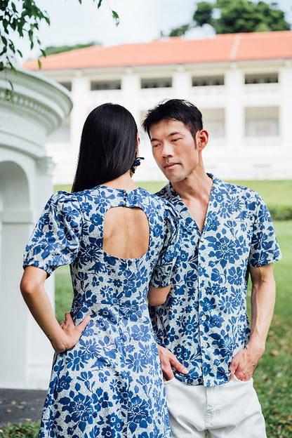 Elias Cuban Collar Shirt for Man