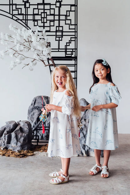 Ellery Cold Shoulder Dress for Girls