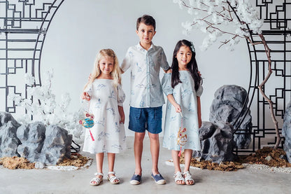 Ellery Cold Shoulder Dress for Girls