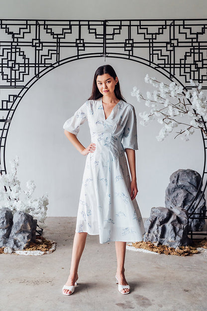 Ellery Two-Toned Dress for Lady