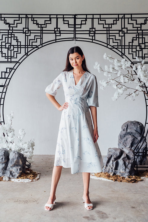 Ellery Two-Toned Dress for Lady