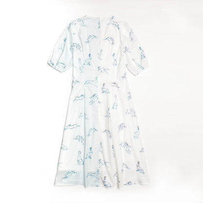 Ellery Two-Toned Dress for Lady