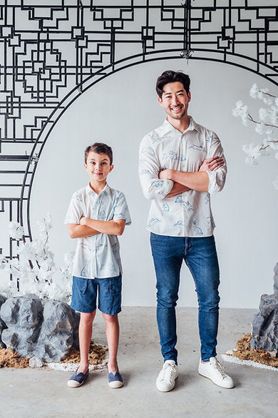 Ellery Two-Toned Shirt for Boys