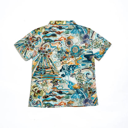 Elysia Mandarin Collar Shirt for boys