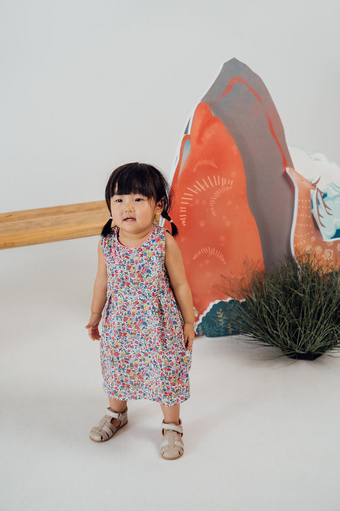 Forest Party Onesie Dress for Baby Girls