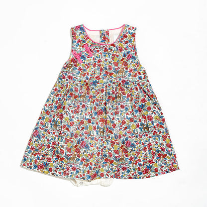Forest Party Onesie Dress for Baby Girls