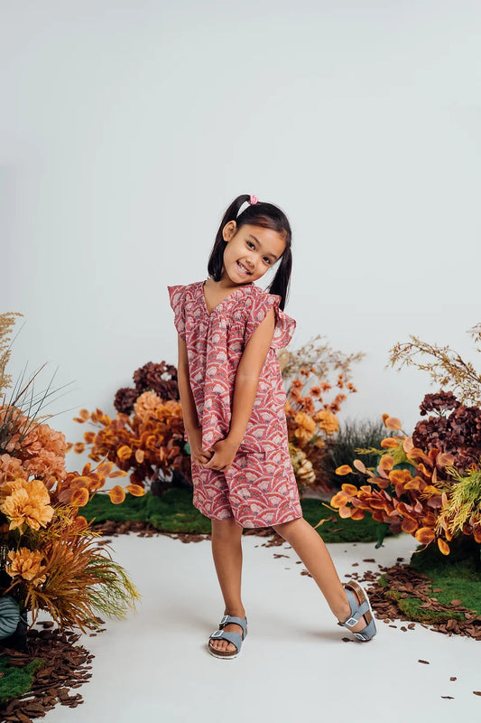 Helena Top and Shorts set for girls