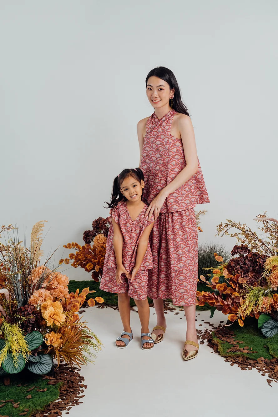 Helena Top and Shorts set for girls