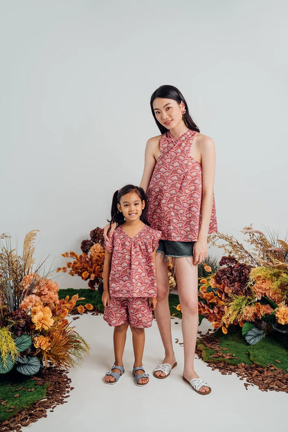 Helena Top and Shorts set for girls