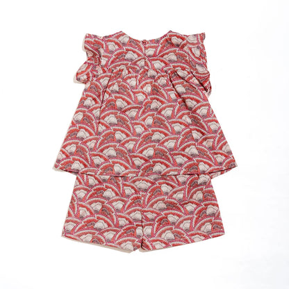 Helena Top and Shorts set for girls