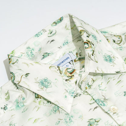 Jade Dragon Long Sleeve Shirt for Men