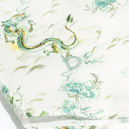 Jade Dragon Long Sleeve Shirt for Men
