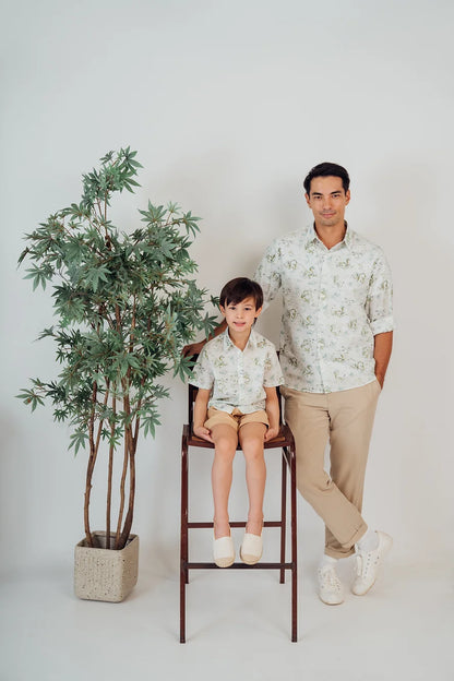 Jade Dragon Shirt for boys