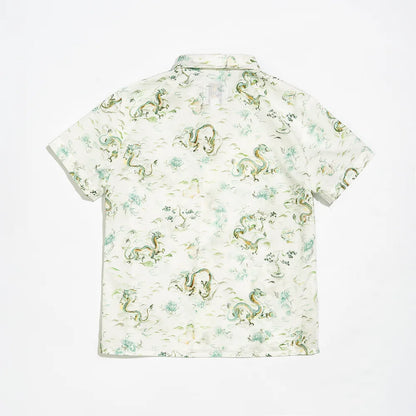 Jade Dragon Shirt for boys