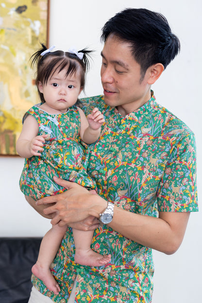 Joan Mandarin Collar Shirt for Man