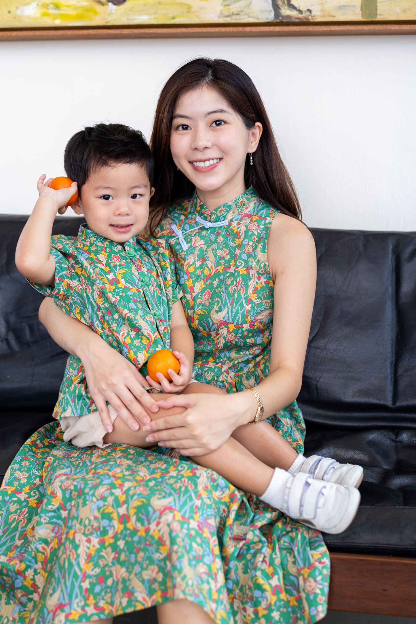 Joan Mandarin Collar Shirt for Boys