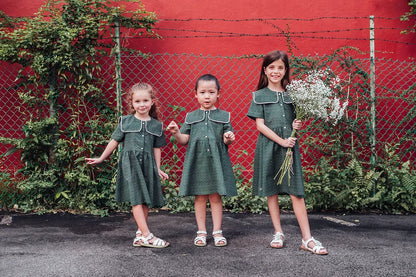 Joanna Sailor Collar dress for Girls