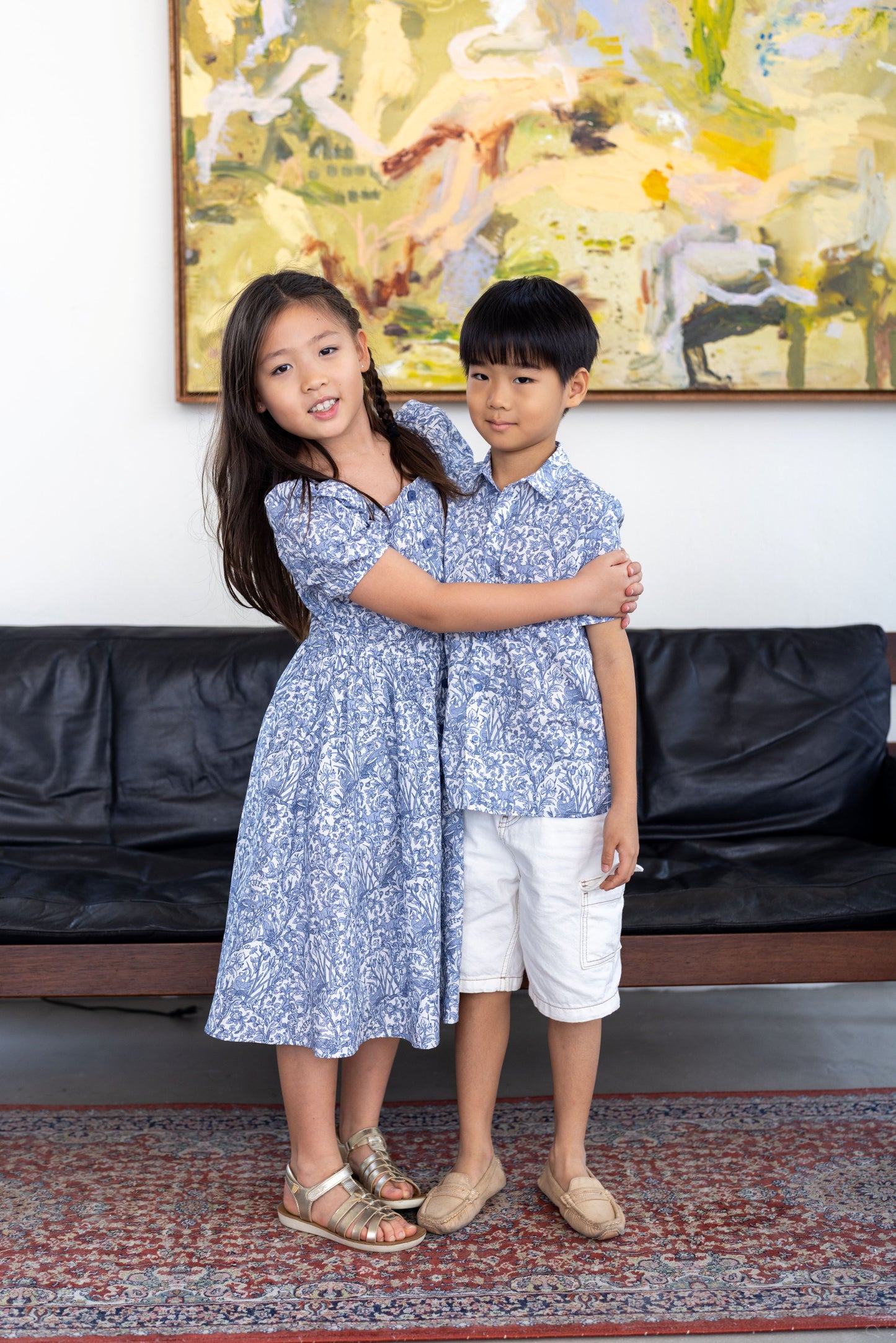 Josephine Button-Down Dress for Girl