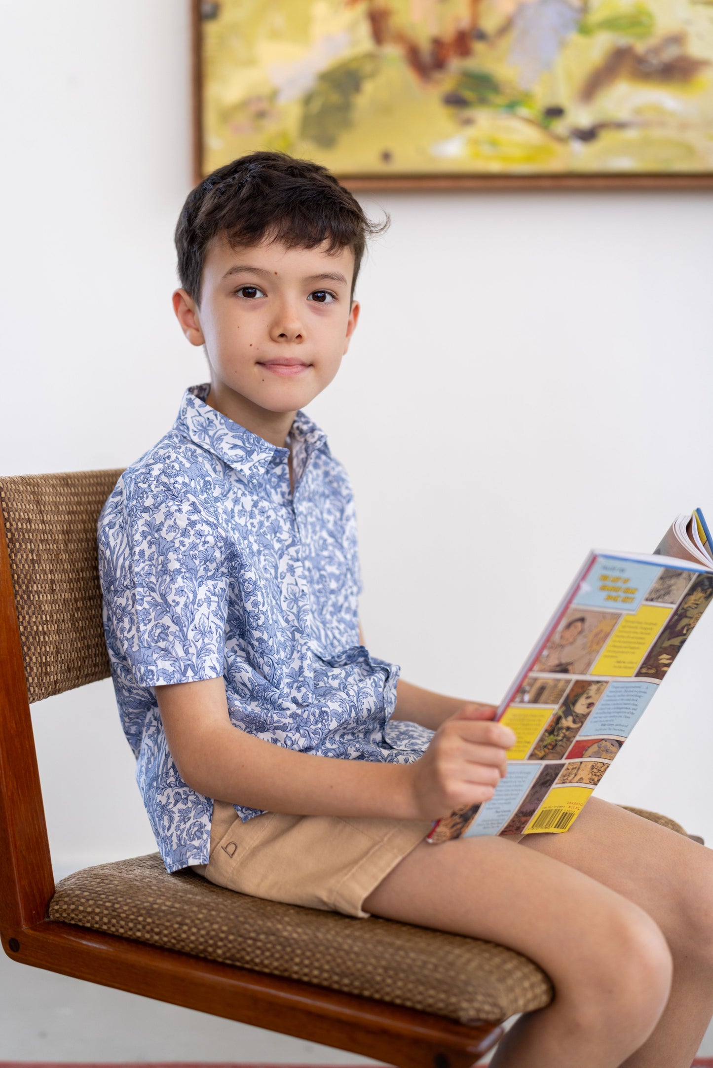 Josephine Short Sleeve Shirt for Boy