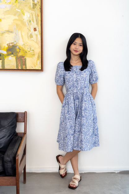 Josephine Button-Down Dress for Girl