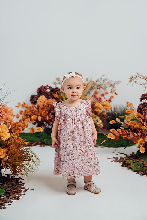 Kazusa Onesie Dress for Baby Girl