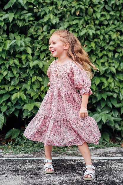 Kazusa Tiered dress for Girls