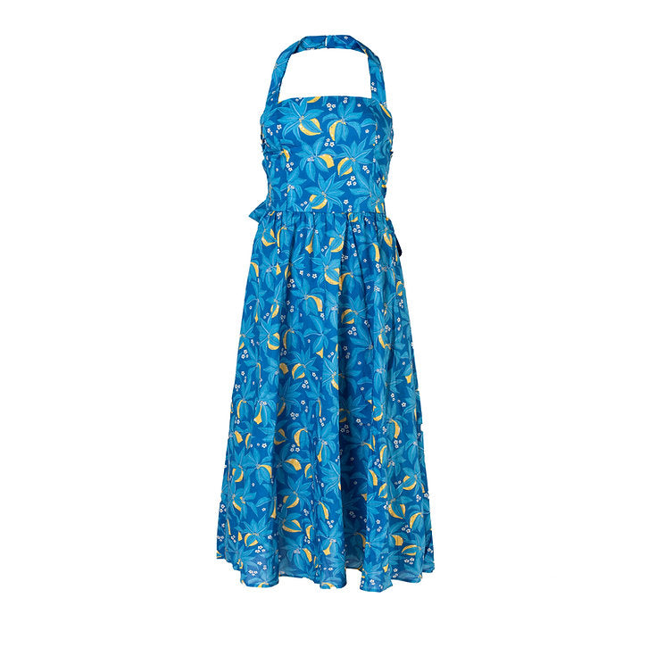 Lana Halterneck Multiway Dress for Ladies in lemon print