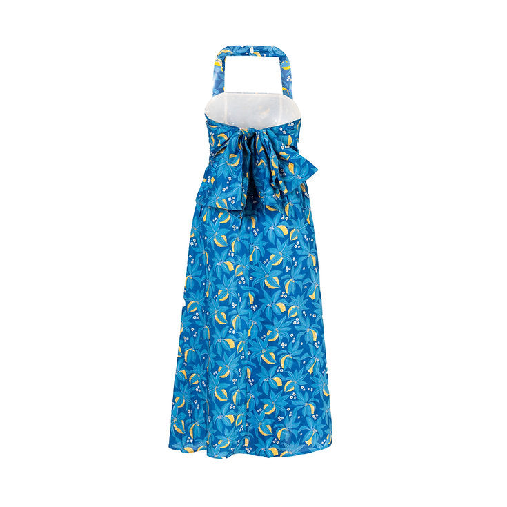 Lana Halterneck Multiway Dress for Ladies in lemon print