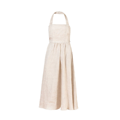 Lana Halterneck Multiway Dress for Ladies in linen