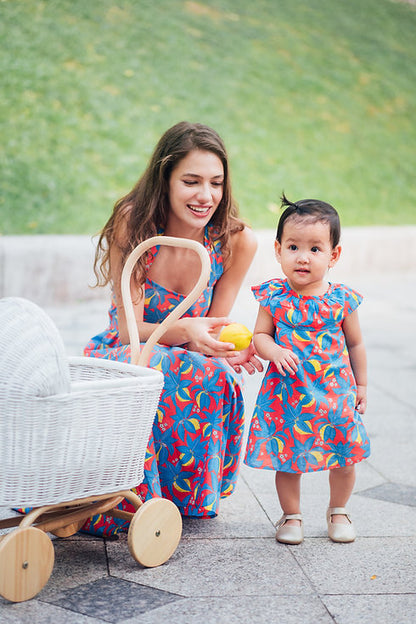 Lemon Onesie Dress for Baby Girls