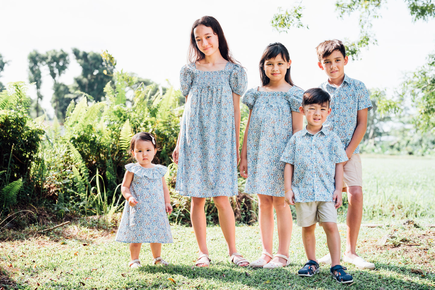 Lilibet Smocked Dress for Girls