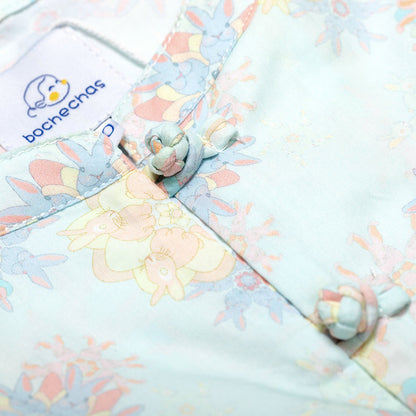 Lucky Rabbit Mandarin Collar Shirt for boys