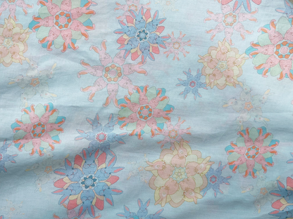 Lucky Rabbit Puff Sleeve Cheongsam for Ladies