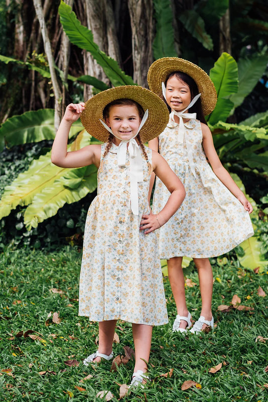 Magdalena Peter Pan Collar Dress for Girl