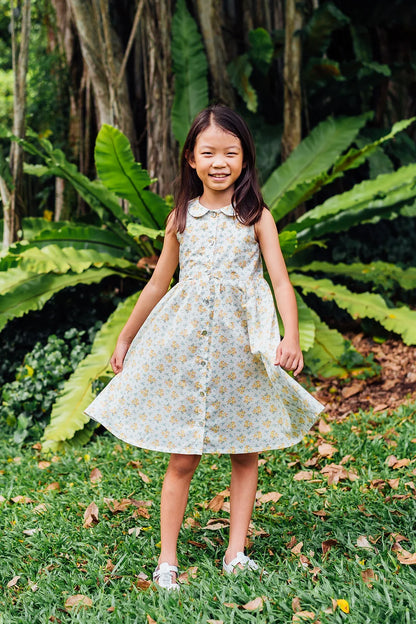 Magdalena Peter Pan Collar Dress for Girl