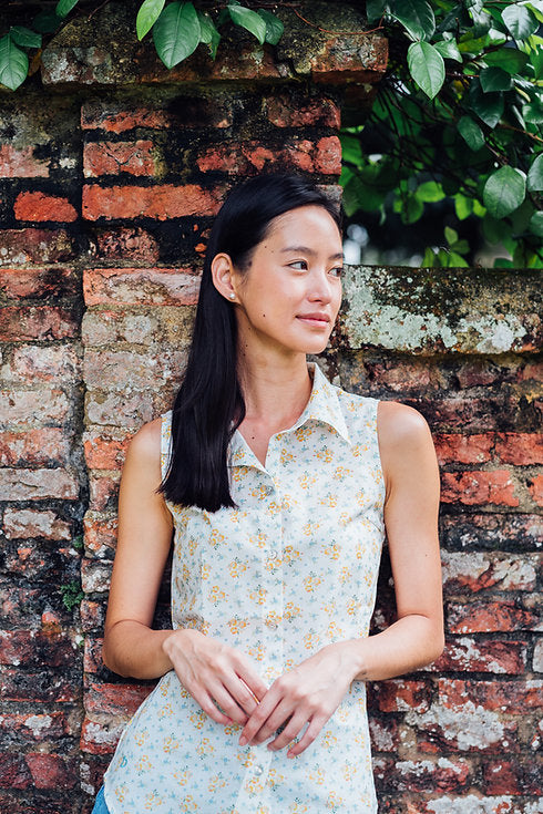 Magdalena Sleeveless Shirt for Woman