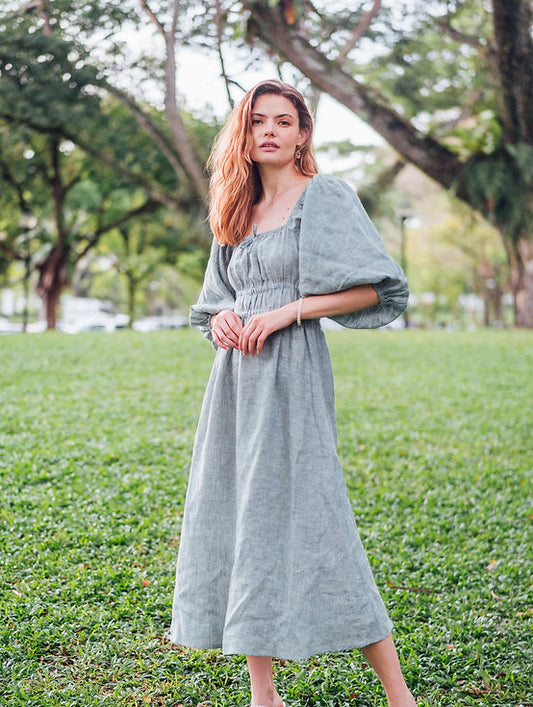 Miranda Linen Dress for Woman