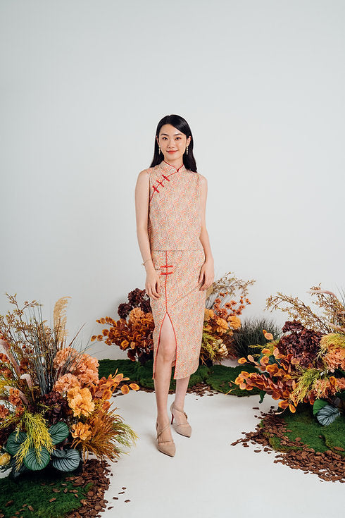 Naiad Cheongsam Set for ladies