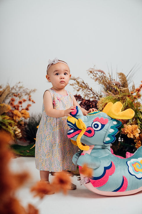 Naiad Onesie Dress for Baby Girls