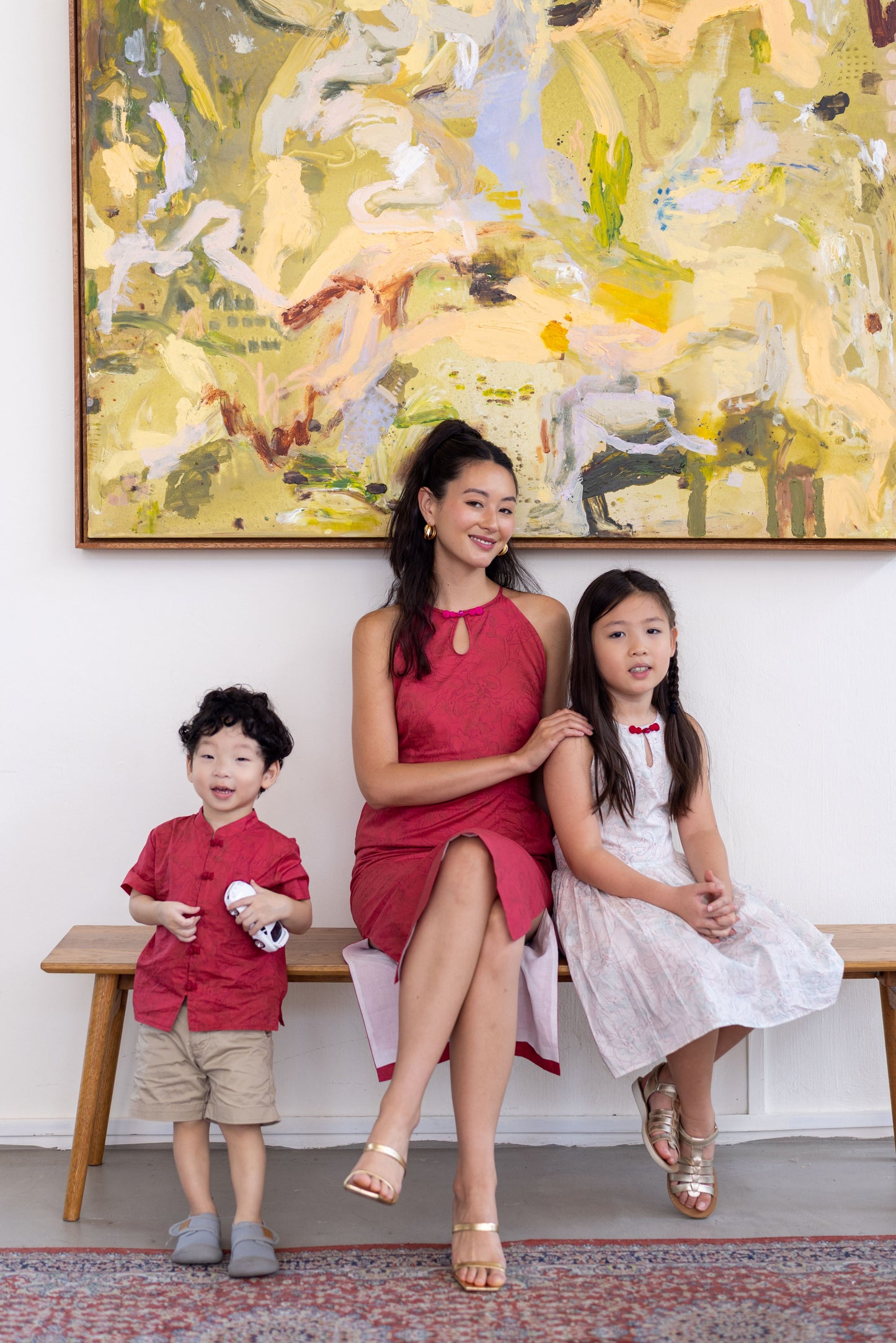 Naz Modern Cheongsam Dress for Lady