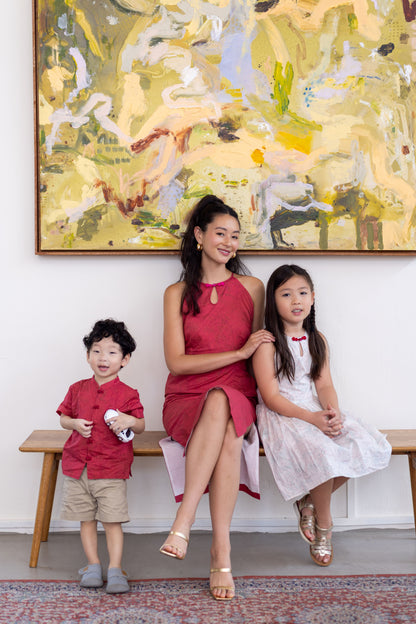 Naz Modern Cheongsam Dress for Lady