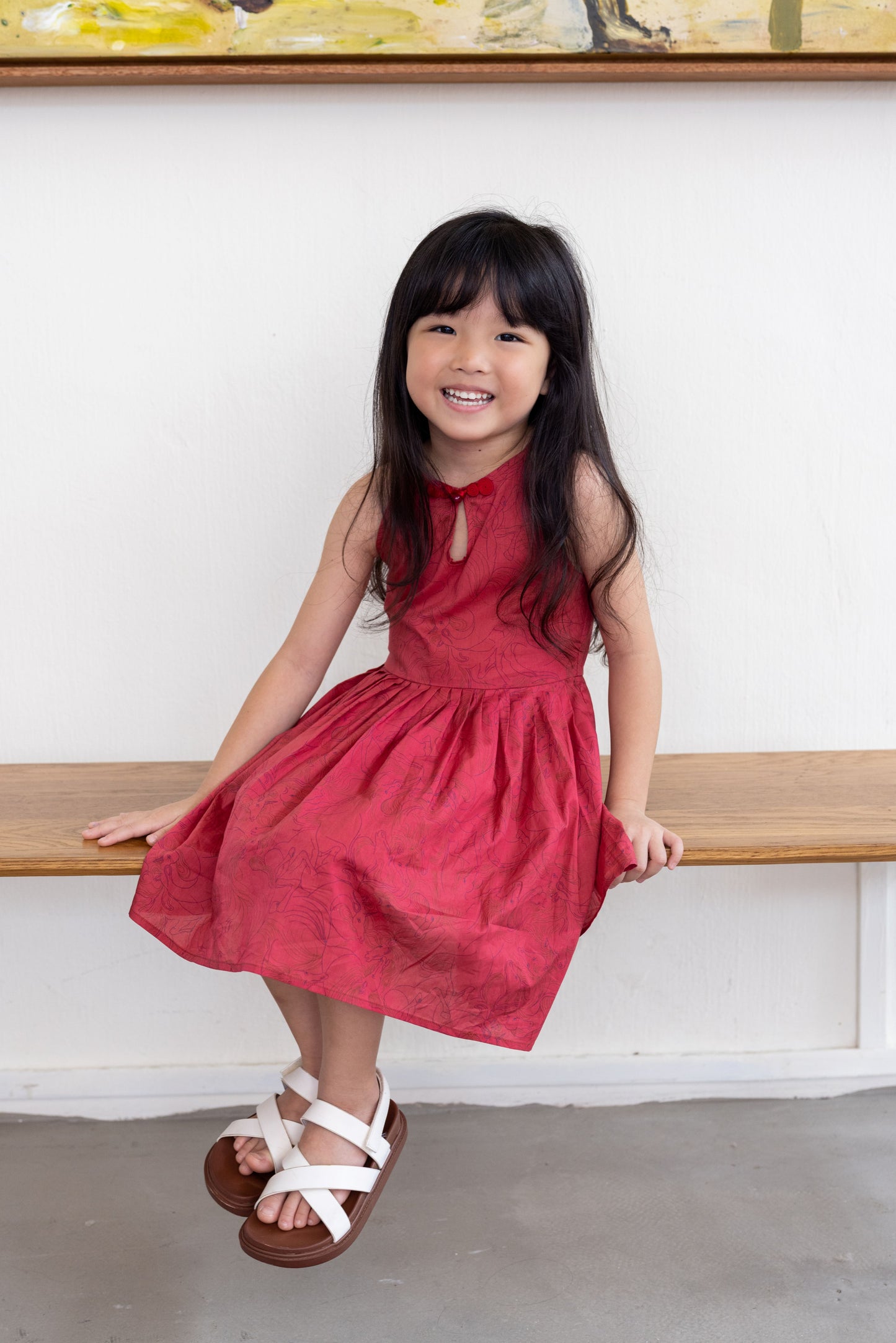 Naz Cheongsam Dress for Girl