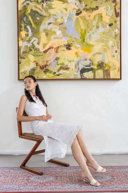 Naz Modern Cheongsam Dress for Lady