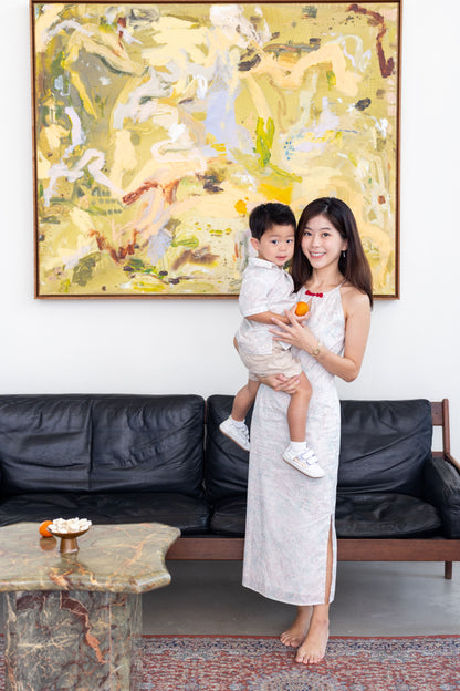 Naz Modern Cheongsam Dress for Lady