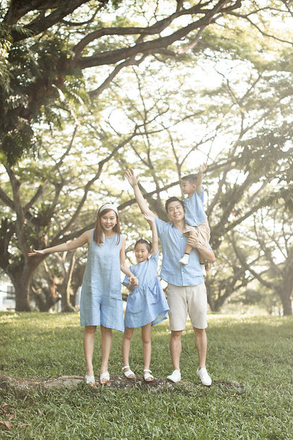 Noah Cuban collar linen shirt