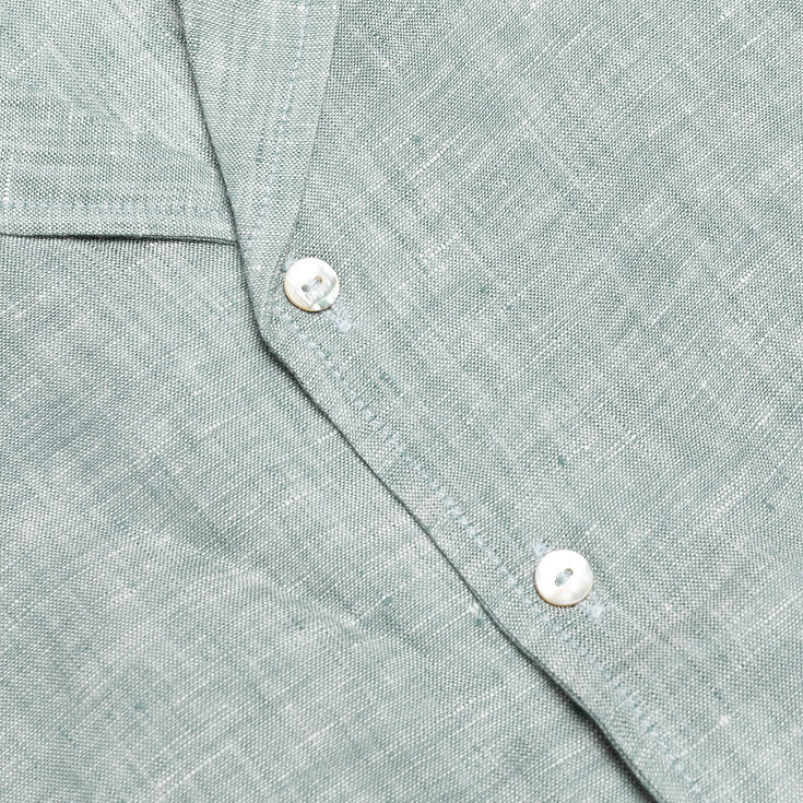 Noah cuban collar linen shirt