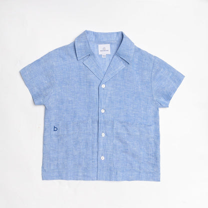 Noah cuban collar linen shirt