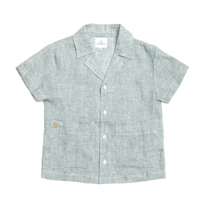 Noah cuban collar linen shirt
